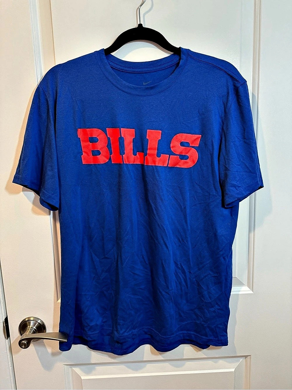 Nike NFL Buffalo Bills Dri-FIT T-Shirt Blue & Red Medium